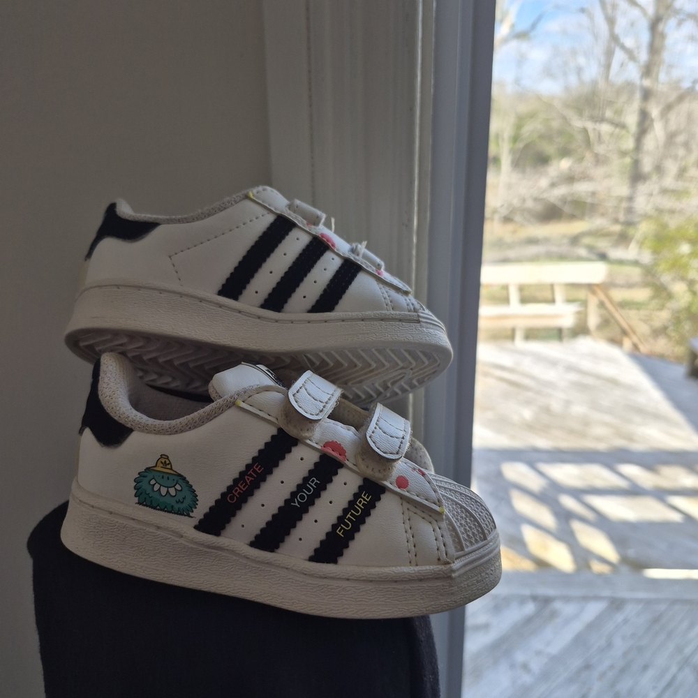 Adidas Toddler Superstars Create Your Future Design Kevin Lyons